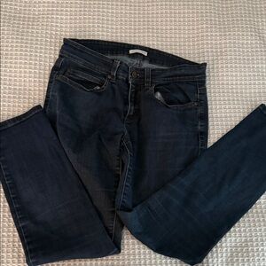 Eileen Fisher Dark Blue Skinny Jeans in size 4